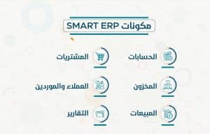 مكونات تخطيط موارد المؤسسات النظام المحاسبي SMART ERP